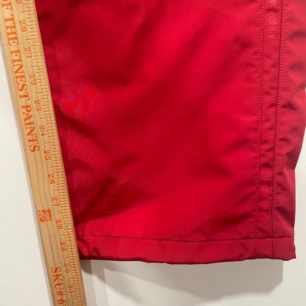 Nike Air Jordan Mens Loose Fit Track Pants Red‎ HV0083-659 Size Medium NWT Storm